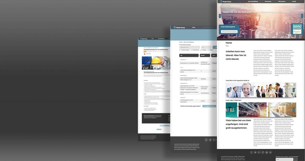 Karriereseite gestalten mit Jobportal