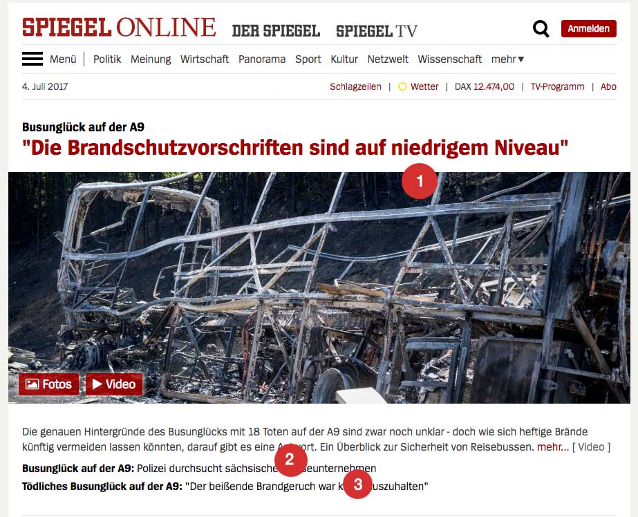 Content-Strategie: Spiegel-Startseite